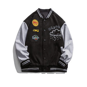 Blouson de baseball pour hommes OEM personnalisé de haute qualité Varsity Embroidery Letterman Logo Pakistan Fabricant Nascar Racing - Product Image 6
