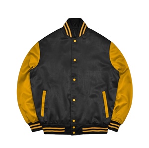 Men's Customized Satin Varsity <b>Jacket</b> Plus Size <b>Waterproof</b> <b>Winter</b> Baseball College <b>Jacket</b> CollegeBaseballjacket for men - Product Image 1