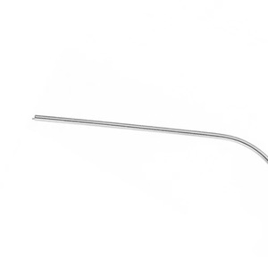 Tube d'aspiration dentaire en acier inoxydable, finition lisse durable, instrument réutilisable pour la chirurgie buccale, les procédures cliniques et l'usage quotidien - Product Image 4
