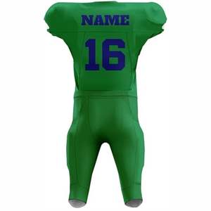 Maillot de football américain OEM de haute qualité, logo personnalisé, respirant, anti-humidité, grande taille, confortable, manches courtes - Product Image 6