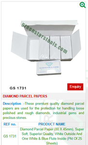 Diamond Parcel GS 1731 Stainless Steel Jewelry Tools <b>Wood</b> Material <b>Jewellery</b> Tester and Ring Tools - Product Image 2