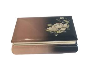 กล่องเครื่องประดับหินอ่อนแกะสลัก กล่องของขวัญโบราณสไตล์อิตาลีทำจากหินอ่อนและทองเหลือง - Product Image 3