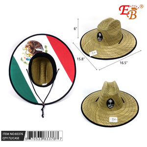 Juegos de regalo culturales y turísticos de MÉXICO 72PCS/Cartón-Sombrero de paja - Product Image 1