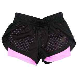 High Quality Custom Design Regular Compression Double Layer Polyester Spandex Gym <b>Shorts</b> Breathable Mid Casual Bulk Wholesale - Product Image 1