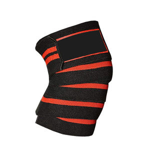Rodilleras de seguridad deportiva, rodilleras de levantamiento de pesas para gimnasio, correas de vendaje, protector de compresión, rodilla de codo de nailon Spandex Unisex - Product Image 4