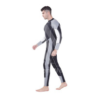 Traje de Baño de Manga Larga para Hombre, Edición Premium, para Natación y Entrenamiento, de Alta Calidad, el Más Vendido, 1 Pieza