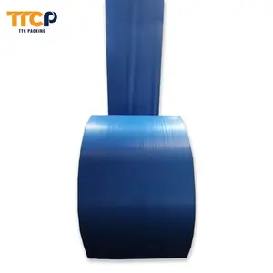 0,5 ton TTC umidade prova Vietnã fábrica fornecedor 150-300kg PP filme plástico tecido branco rolo para o saco com cor personalizada