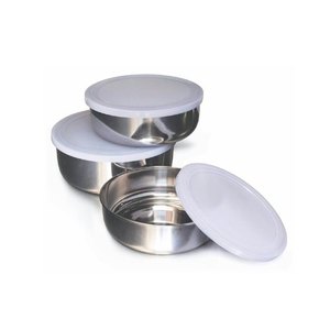 Ensemble de bols très demandés, design unique, faits à la main, pour hôtels, restaurants, décoration de table de cuisine, acier inoxydable pour la conservation des aliments. - Product Image 1