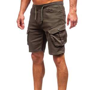 Short Cargo en coton pour homme 2024 Short Cargo décontracté multi-poches Cargo personnalisé personnalisable Short pour homme - Product Image 5