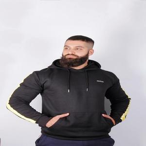 Custom Puff Sérigraphie Numérique Poids Lourd Surdimensionné Polyester/Coton Polaire Doublé Hiver Boxy Hoodie Hommes Fabricants - Product Image 1