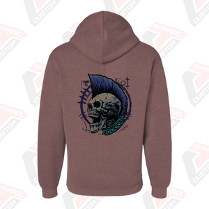 Unisex High Quality Polyester/Cotton Heavy Weight Winter Streetwear Pullover Hoodies Embroidered Design Customizable Plain Dyed - Product Image 2