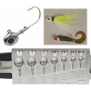 Lot De 6 Leurres De Pêche Métal - Micro Plombs Gabarits Jigging Coulant - Mer & Eau Douce