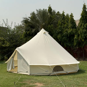 4M Waterproofed Canvas Bell <b>Tents</b> 285GSM 100% Cotton Canvas / Size 3M/4M/5M - Product Image 1