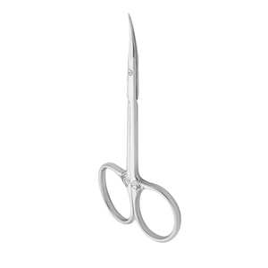 Tijeras para cutículas de alta calidad con cuchillas redondas afiladas, acabado espejo, tijeras rusas para arte de uñas, para uso de expertos. - Product Image 2