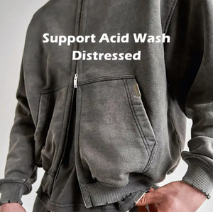 Conjunto de chándal personalizado de dos piezas con estampado de abullonado en 3D, conjunto de chándal de algodón, pantalones de chándal acampanados y Sudadera con capucha para hombre - Product Image 3