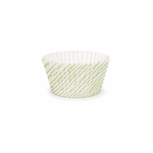 Vasos de Papel Desechables Redondos Blancos N.5 (40 X 21.5 Mm) - Logotipo Personalizado, Impermeables y Biodegradables para Café y Fideos - Product Image 1