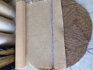 Wholesale Whicker <b>Rattan</b> Cane Webbing Raw Material Cane <b>Rattan</b> Webbing <b>Roll</b> Many Sizes Natural <b>Rattan</b> <b>Roll</b> - Product Image 3