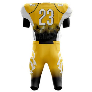 Uniforme de Fútbol Americano Personalizable, 100% Poliéster, Secado Rápido, Transpirable, Mangas Cortas, Diseñado para una Comodidad Óptima - Product Image 2