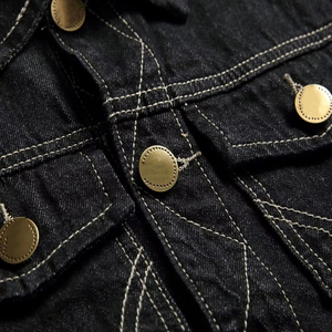 Chalecos de Mezclilla Personalizados de Alta Calidad para Hombre, para Invierno, Venta al Por Mayor, Ropa Casual con Relleno de Algodón y Decoración de Botones - Product Image 4