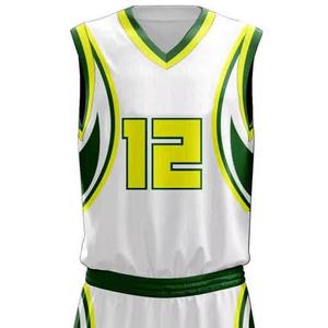 Ensemble d'uniformes de basket-ball personnalisés par sublimation, maillot sans manches à col rond avec short, ensemble d'uniformes de basket-ball sur mesure - Product Image 4