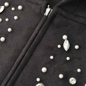 2025 sudaderas con capucha de diamantes de imitación para hombre de alta calidad en Stock fabricante de Pakistán sudaderas con capucha de diamantes de imitación para hombre - Product Image 4