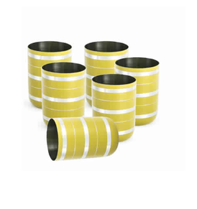 Design moderne en verre imprimé à la main ustensiles de cuisine en acier inoxydable à utiliser avec de l'eau Verre fait à la main design meilleur verre - Product Image 2