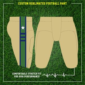 Vente en gros, vêtements de football américain avec sublimation, maillots et pantalons d'entraînement, uniformes de football américain en polyester pour adultes et jeunes - Product Image 5