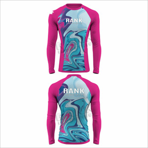 High Quality <b>Long</b> <b>Sleeves</b> Rash Guard Sublimation Printing Men Rash Guard <b>Low</b> MOQ Men Rash Guard - Product Image 5