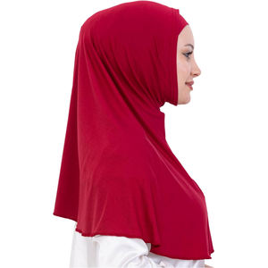 Hijab en polyester de haute qualité, écologique, durable, respirant, léger, à séchage rapide, écharpe musulmane pour femmes modestes - Product Image 3