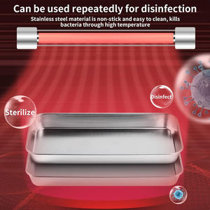 Plateau d'instruments Mayo en acier inoxydable 304 pour utilisation vétérinaire, chirurgicale, médicale et de laboratoire par Fentex Surgical Instruments - Product Image 2