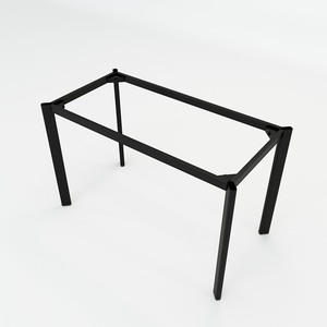 Pieds de table ovales minimalistes 120x60 à assembler - HCOV002 - Product Image 1