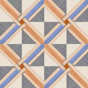 Foshan จำหน่ายกระเบื้องปูพื้นไม้ขนาด400x400มม. กระเบื้องไม้พอร์ซเลนลายไม้กระเบื้องเซรามิกพอร์ซเลน - Product Image 5