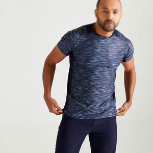 <b>Mens</b> Printed Muscle Fit <b>T</b>-<b>Shirt</b> With Stretch Fabric Fitted <b>T</b>-<b>Shirt</b> for <b>Men</b> That Accentuates Chest, Arms, and Shoulders - Product Image 2