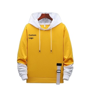 Sweat à capuche surdimensionné 100% coton pour hommes de haute qualité à épaules tombantes avec logo imprimé à capuche pour l'exportation en BD - Product Image 2