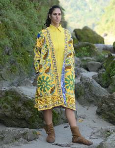 Chaqueta bordada Suzani de algodón para trabajo manual indio, abrigo para mujer, chaqueta de trabajo de hilo Suzani, el mejor regalo para mujer - Product Image 3