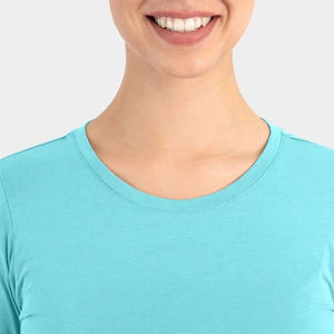 Camiseta Médica Personalizada OEM 2025 para Hospital, de Punto Elástico, Cuello Redondo, Manga Larga, Uniforme de Enfermería - Product Image 6