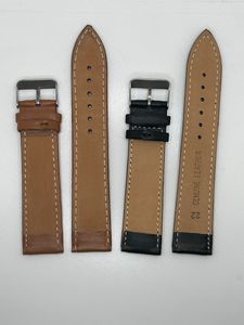 High Quality Nubuck Cow Leather Watch Band Yellow Luxury <b>Strap</b> 16mm Stainless Steel <b>Buckle</b> Soft Breathable Genuine Leather Gold - Product Image 5