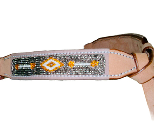 Vente chaude en cuir de qualité supérieure Western Horse Headstall avec des perles pour l'équitation - Product Image 4