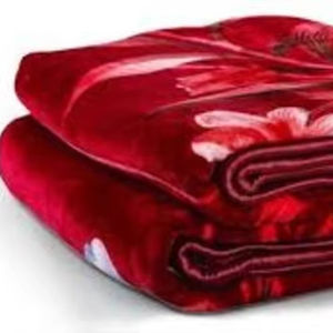 Couvertures en vison Raschel les plus vendues Couvertures d'hiver tricotées de luxe ultra douces Lit simple imprimé chaud et résistant Tailles de lit double - Product Image 1