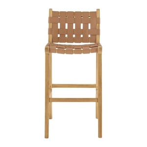 Silla de Bar Moderna de Madera, Silla de Café Minimalista Nórdica, Taburete de Bar para Comedor, Hotel, Restaurante, Cocina, Cafetería - Product Image 2