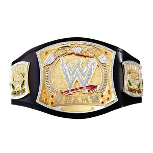 Cinturón de campeonato de lucha libre personalizado de diseño OEM de calidad superior a la venta último cinturón de campeonato auténtico de cuero con piedras - Product Image 1