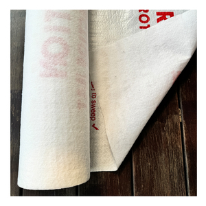 Meilleure vente <span class=keywords><strong>rouleau</strong></span> <span class=keywords><strong>de</strong></span> protection <span class=keywords><strong>de</strong></span> sol en <span class=keywords><strong>feutre</strong></span> <span class=keywords><strong>de</strong></span> protection <span class=keywords><strong>de</strong></span> sol en polaire non tissée antidérapante blanche - Product Image 1