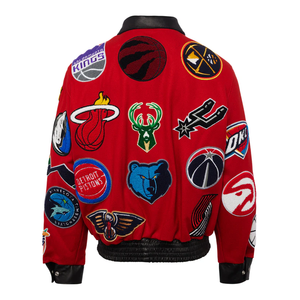 Haute qualité hommes Chenille broderie cuir manches personnalisé Baseball Bomber Letterman Varsity veste - Product Image 2