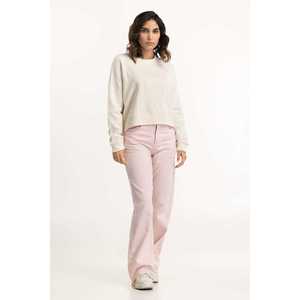 Sweat-shirt brodé en maille respirante pour femme, style quotidien, idéal pour l'hiver, l'été et l'automne, taille XS, motif lettres imprimées - Product Image 2