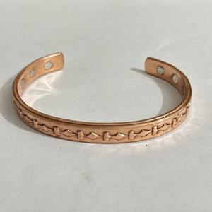 Pure <b>Copper</b> <b>Magnetic</b> Cuff <b>Bracelet</b> - Product Image 1