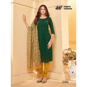 Georgette-muselina Digital con borde de encaje, alta calidad, alta demanda, trabajo manual, precio barato - Product Image 1