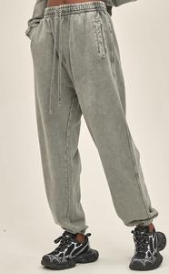 Pantalones Deportivos Unisex de Corte Holgado, Pantalones Jogger Anchos y Lavados, Ropa Casual Transpirable para Entrenamientos - Product Image 2