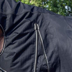 थोक लक्जरी शीतकालीन घुड़सवारी बर्फ के उत्पाद वाटरप्रूफ लुभावनी घोड़े/कंबल फ्लेक्स-भरा नायलॉन लक्जरी ऊन जाल - Product Image 6