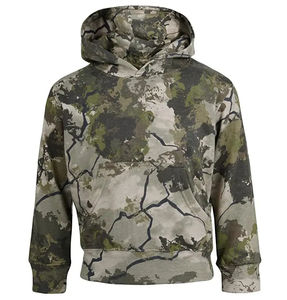 Venta al por mayor personalizado de los hombres de lana con capucha Camo sublimación de impresión de invierno cálido caza pulóver Sudadera con capucha para la venta - Product Image 6