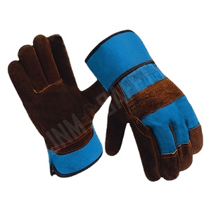 Gants de travail en cuir de vachette grainé de qualité supérieure, fabriqués au Canada, confortables, ignifuges, pour travaux industriels et jardinage - Product Image 6